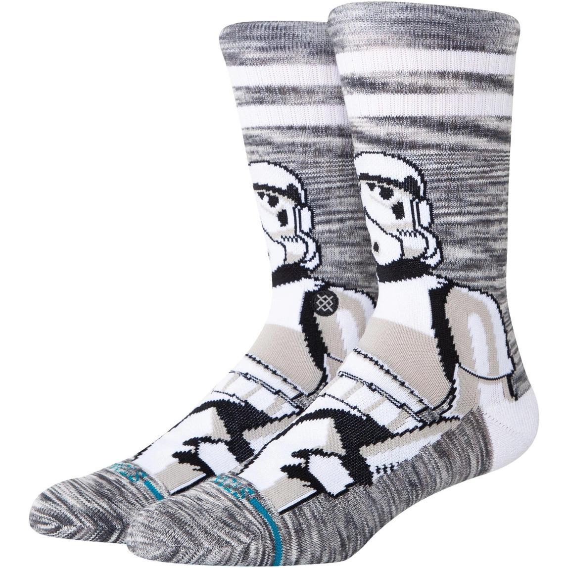 2026  Stance  Unisex   Storm  Trooper  Crew  Socke A556A25THE  White